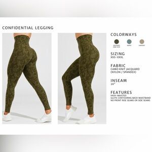 BuffBunny CONFIDENTIAL LEGGING